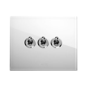 3Dev. Levetta Plac. Vetro Bianco 2M AVE BS400203BL