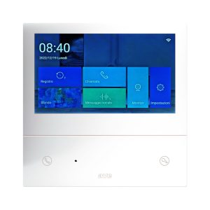 Touch Screen Wi-Fi 7 Bianco-2 Fili AVE VI2F-PIT7WF