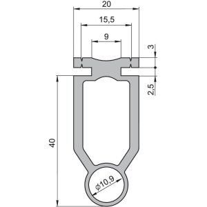 Costa Di Sicurezza Ottica Senza Linguetta SOMMER Y3680