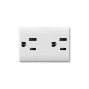 Doppia Presa Usa 2P+T 15A Domus 3M AVE 441098T2/3
