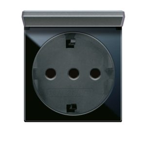 Presa Schuko P30 16A Sportello Life 2M AVE 442090TSS