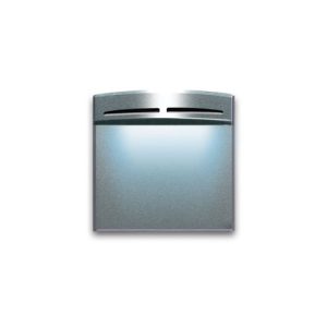 Segnagrad. Led Blu 12/230V Allu 2M AVE 443070B/2