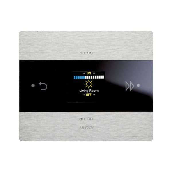 Room Controller Alluminio Naturale AVE 443KNXMF-ALS
