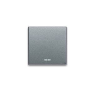 Tasto Con Gemma Illuminab. Allum.2M AVE 443TGP/2