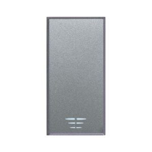 Tasto Ill. Deviatore Iot Allumia 1M AVE 443TGP-W