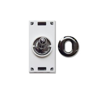 Deviatore Levetta Cromo 1P 10Ax 1M AVE 444002CR