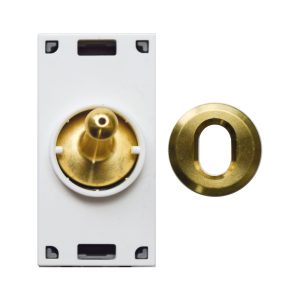 Invertitore Levet.Ottone 1P 10Ax 1M AVE 444004OT