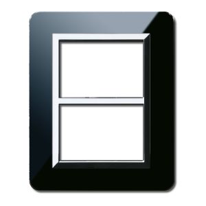 Placca Personal44 Nero Assol. 3+3M AVE 44P033NAL