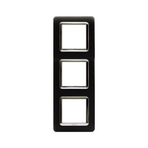 Placca Tecn.44 Grigio Tek.Cr.2+2+2M AVE 44P36GTKC