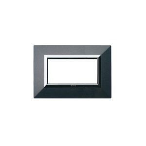 Placca Zama44 Grigio Scuro Meta. 4M AVE 44P94GSM