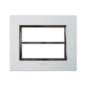 Placca Vera44 Allum. Naturale 6+6M AVE 44PA12ALS