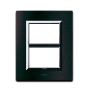 Placca Vera44 Allum. Antracite 3+3M AVE 44PA33ANS