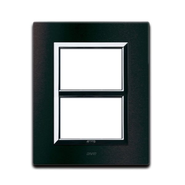 Placca Vera44 Allum. Antracite 3+3M AVE 44PA33ANS