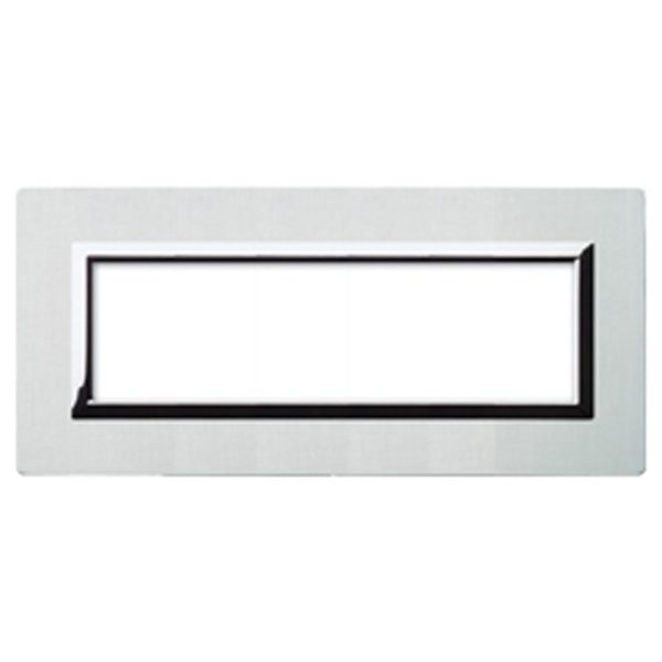 Placca Vera44 Alluminio Naturale 7M AVE 44PA7ALS