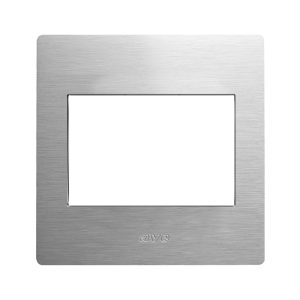 Placca 98X98 Alluminio Naturale 3M AVE 44PAQK3ALS