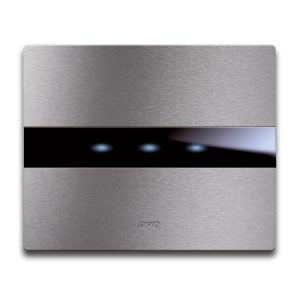 Placca Avetouch Alluminio Nat. 3Com AVE 44PATC3ALS