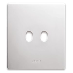Placca New Style Corian Bianco 2Com AVE 44PCNT22B