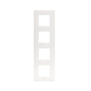 Placca Vera44 Corian Bianc.2+2+2+2M AVE 44PCT28B