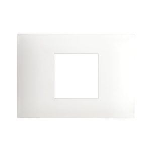 Placca Young44 Bian.Ral9010 2Com 3M AVE 44PJ02BT