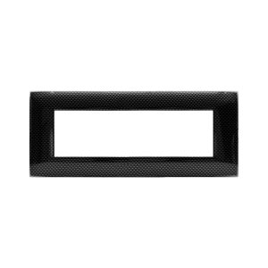 Placca Young44 Carbon Scuro 3D 7M AVE 44PJ07CBS/3D