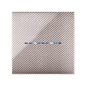 Placca Youngtouch Carbon Ch.3D 2Com AVE 44PJTC22CBC/3D