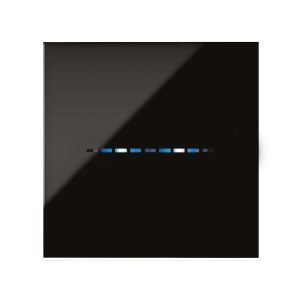Placca Youngtouch Nero Assolut.2Com AVE 44PJTC22NAL