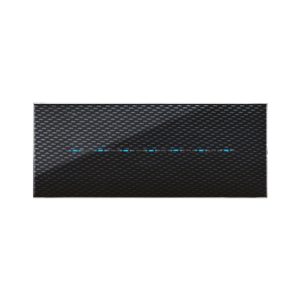 Placca Youngtouch Carbon Sc.3D 7Com AVE 44PJTC7CBS/3D