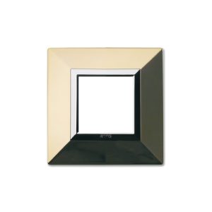 Placca Zama44 Ottone Lucido 2M AVE 44PK22OT