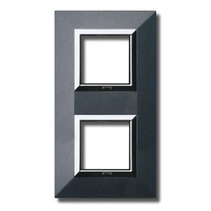 Placca Zama44 Grigio Scuro Met.2+2M AVE 44PK24GSM