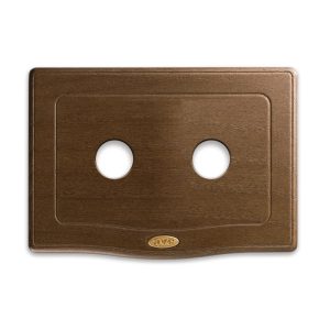 Placca England Style Legno Noc.2Com AVE 44PLE02NOC