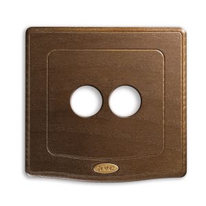 Placca England Style Legno Noc.2Com AVE 44PLET22NOC