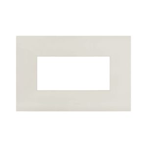 Placca Smart44 Metetallo Avorio 4M AVE 44PSM4AVR