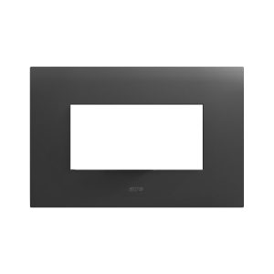 Placca Smart44 Metallo Grigio 4M AVE 44PSM4GTK