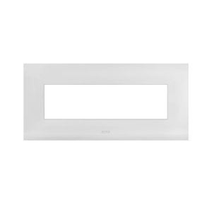 Placca Smart44 Metallo Bianco 7M AVE 44PSM7B