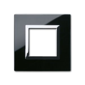 Placca Vera44 Vetro Nero Assolut 2M AVE 44PV22NAL