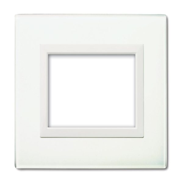 Placca Vera44 Vetro Bianca 3M AVE 44PV3BL