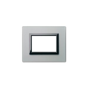 Placca Vera44 Vetro Grigio Argen 3M AVE 44PV3GO