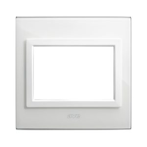 Placca Fines. 98X98 Vetro Bianco 3M AVE 44PVQK3BL