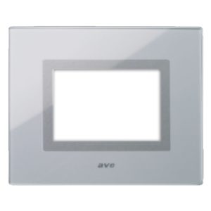 Placca Veratouch X Segn. Grigio Arg AVE 44PVTC76GO