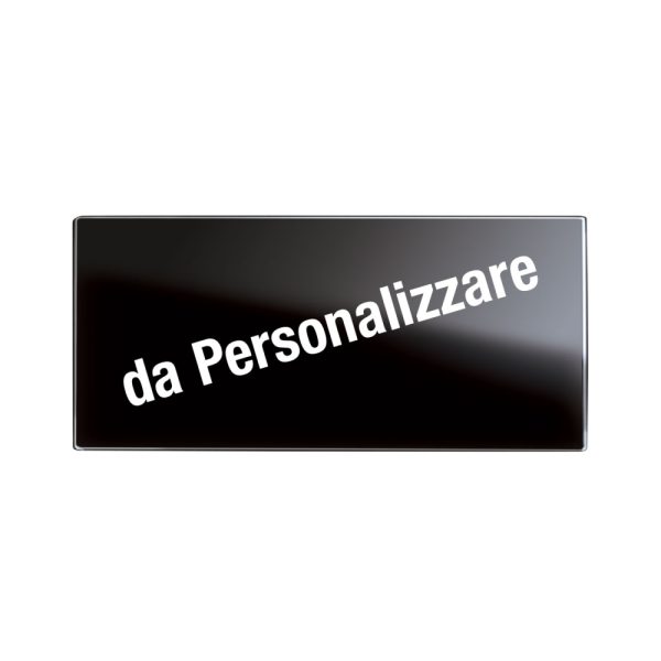 Placca Veratouch Person. Nero As.7M AVE 44PVTC7NAL/XX