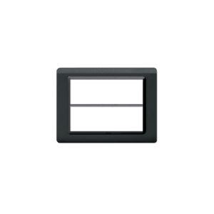 Placca Tecn.44 Grigio Scuro 6+6M AVE 44PY012GSL