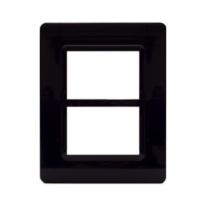 Placca Tecn.44 Grigio Scuro 3+3M AVE 44PY033GSL