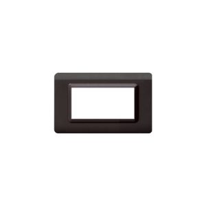 Placca Tecn.44 Grigio Scuro Luc. 4M AVE 44PY04GSL