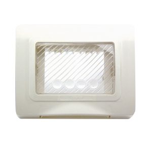 Placca Ip55 Ral9010 Membrana S44 3M AVE 44SP03B