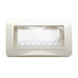 Placca Ip55 Ral9010 Membrana S44 4M AVE 44SP04B