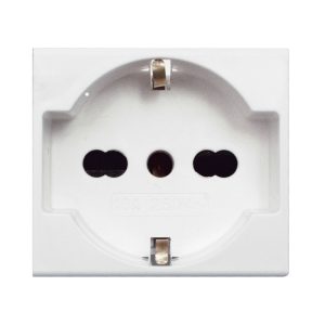 Presa Unel Bipasso 2P+T 10/16A Banq AVE 45B90/15TS