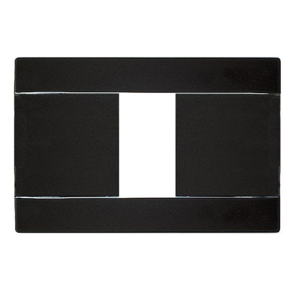 Placca Ral45 1 Mod.Nero Lucido AVE 45P01NL