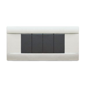 Placca Ral45 Tecnop.4M.Grig.Ral7035 AVE 45P04R