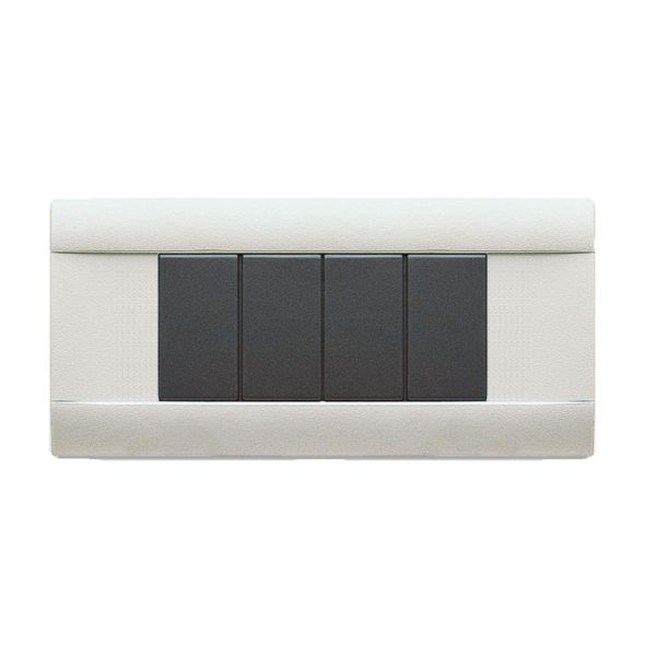 Placca Ral45 Tecnop.4M.Grig.Ral7035 AVE 45P04R