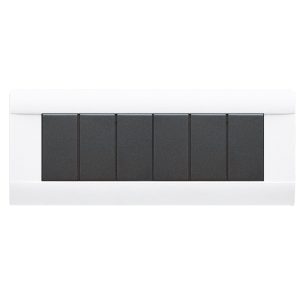 Placca Ral45 Lucida 6Mod.Banquise AVE 45P06BG